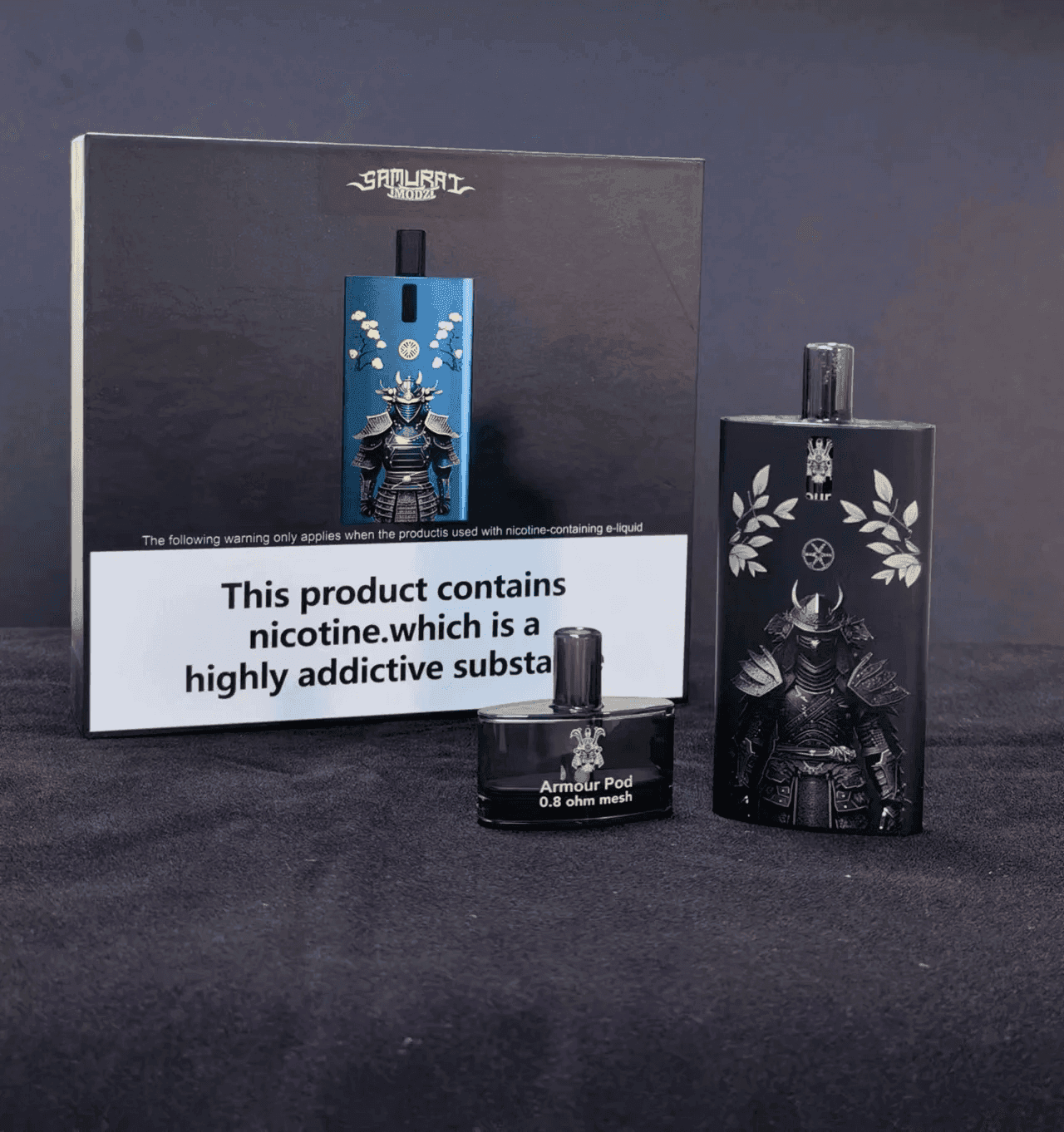 將軍SAMURAI Armour鎧甲電子煙主機空倉煙彈官網:圖片 6