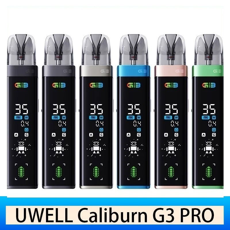 UWELL Caliburn G3 Pro Pod咖哩棒電子煙主機官網評價說明書 - 黑色