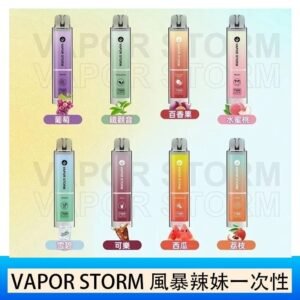 VAPOR STORM風暴辣妹一次性主機充電7500口（5%）